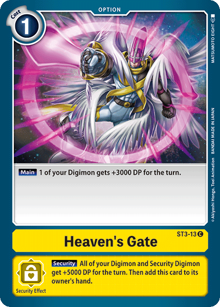Heaven's Gate [ST3-13] [Starter Deck: Heaven's Yellow] (ONLINE ORDER ONLY)