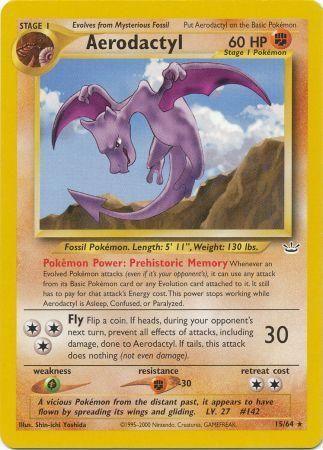 Aerodactyl (15/64) [Neo Revelation Unlimited] (Online Only)