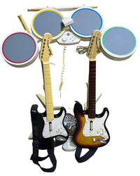 Rock Band Ultimate Band Kit (With 3 Games & 2 Guitars) for Nintendo Wii & Nintendo Wii U (Online Order Only)