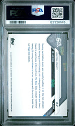Graded 2025 Topps Now Ashton Jeanty #D2 Gold Foil /50 Rookie RC Football Card PSA 8 Near Mint (ONLINE ORDER ONLY)