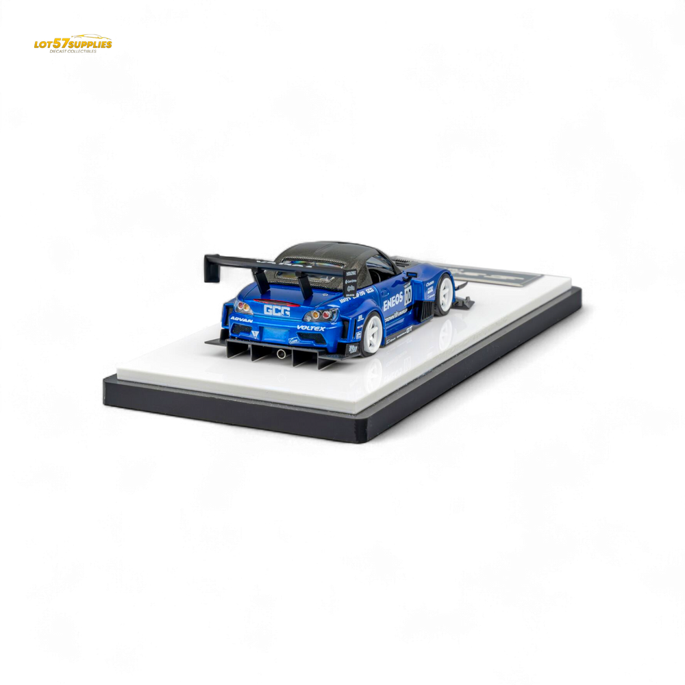 MicroTurbo Honda S2000 ENEOS #00 TOP FUEL - Candy Blue 1:64
