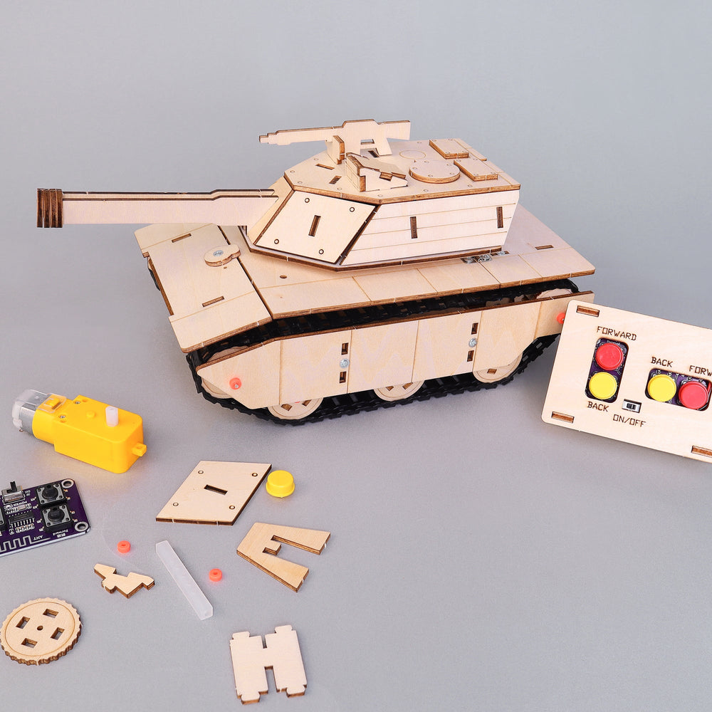 RC TankCam, Tank and Camera Mode, Educational STEM Kit (ONLINE ORDER ONLY)