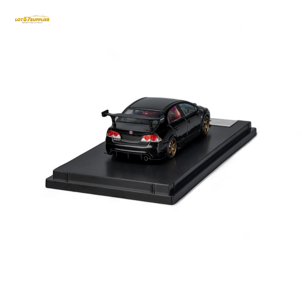 (Pre-Order) Microturbo Custom FD2 J'S Racing - Metallic Black 1:64 (ONLINE ORDER ONLY)