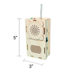 Build & Learn Walkie Talkie STEM Kit (Set of 2) – Hands-On Electronics