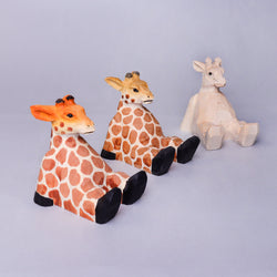 Paint Your Own Wood Carved Giraffe DIY Painting Kit (ONLINE ORDER ONLY)