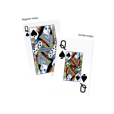 Jumbo Index  6 Boxed Double Decks - New ACBL Logo - Traditional Coated ACBL Bridge Playing Cards