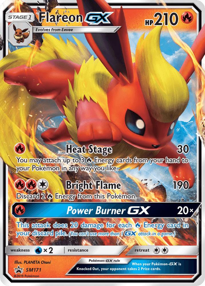 Flareon GX (SM171) [Sun & Moon: Black Star Promos] (Online Only)