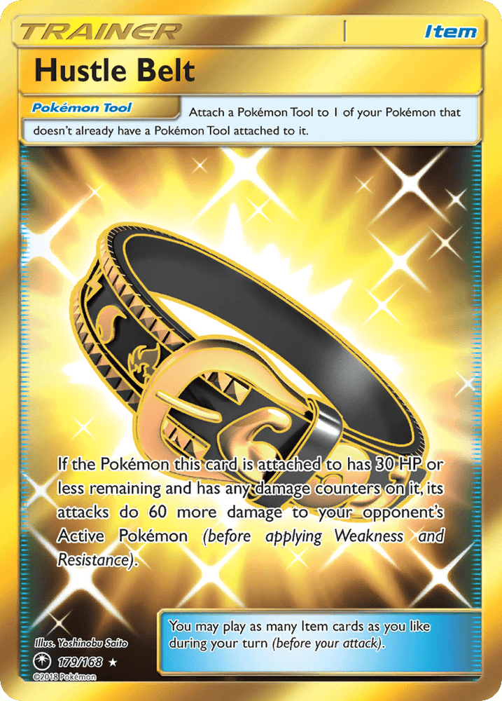 Hustle Belt (179/168) [Sun & Moon: Celestial Storm] (Online Only)