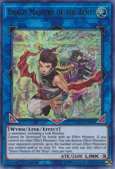 Draco Masters of the Tenyi [CHIM-EN099] Ultra Rare (ONLINE ORDER ONLY)