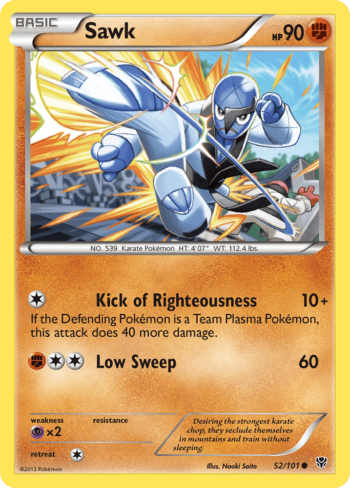 Sawk (52/101) [Black & White: Plasma Blast] (Online Only)
