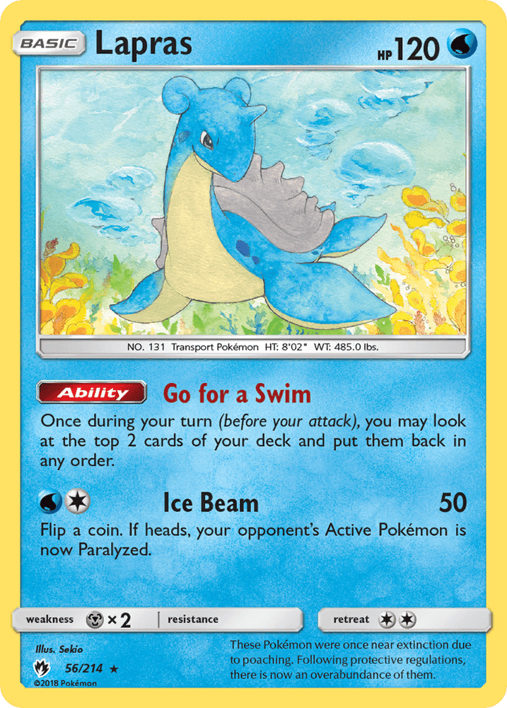 Lapras (56/214) [Sun & Moon: Lost Thunder] (Online Only)