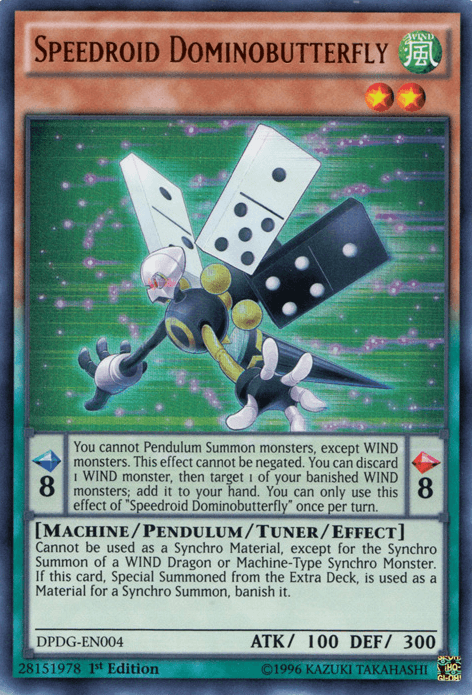 Speedroid Dominobutterfly [DPDG-EN004] Ultra Rare (ONLINE ORDER ONLY)