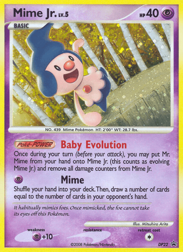 Mime Jr. (DP22) [Diamond & Pearl: Black Star Promos] (Online Only)