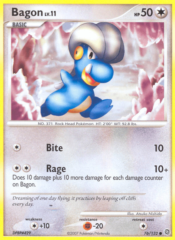 Bagon (76/132) [Diamond & Pearl: Secret Wonders] (Online Only)