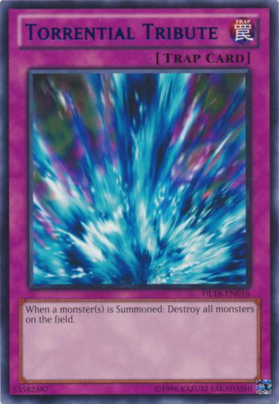 Torrential Tribute (Green) [DL18-EN016] Rare (ONLINE ORDER ONLY)