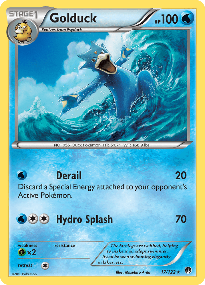 Golduck (17/122) [XY: BREAKpoint] (Online Only)