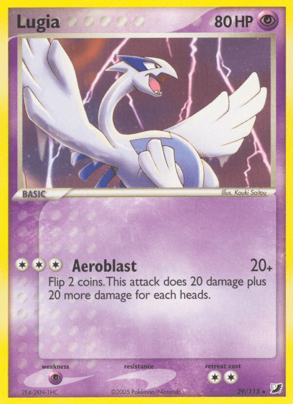 Lugia (29/115) [EX: Unseen Forces] (Online Only)