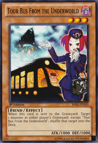 Tour Bus From the Underworld [BP02-EN105] Mosaic Rare (ONLINE ORDER ONLY)