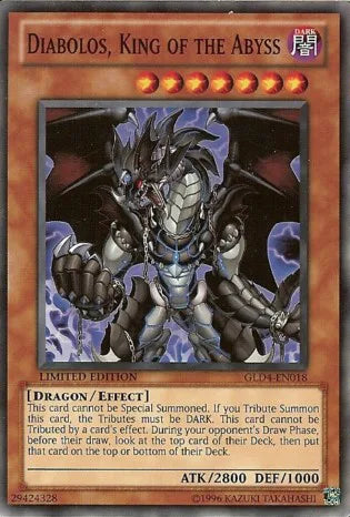 Diabolos, King of the Abyss [GLD4-EN018] Common