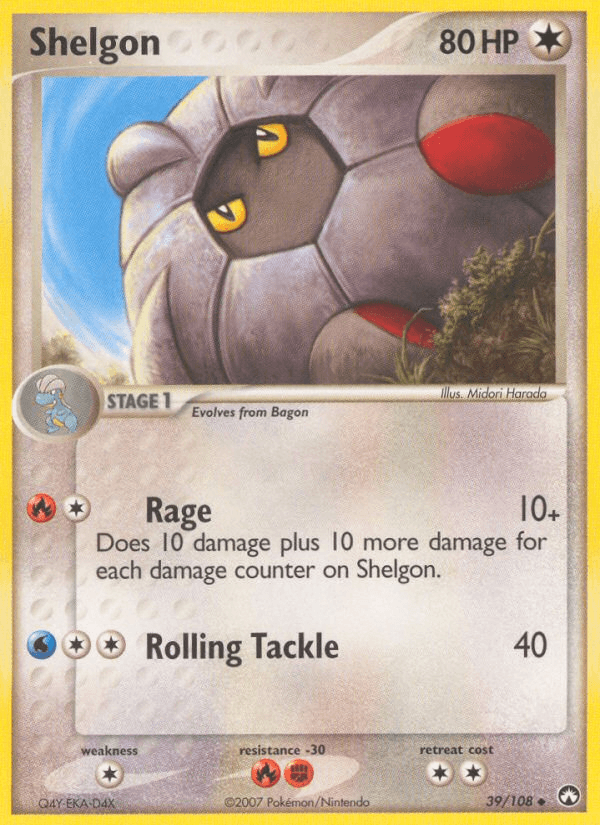 Shelgon (39/108) [EX: Power Keepers] (Online Only)