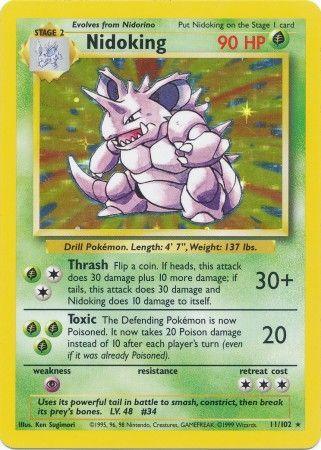 Nidoking (11/102) [Base Set Unlimited] (Online Only)
