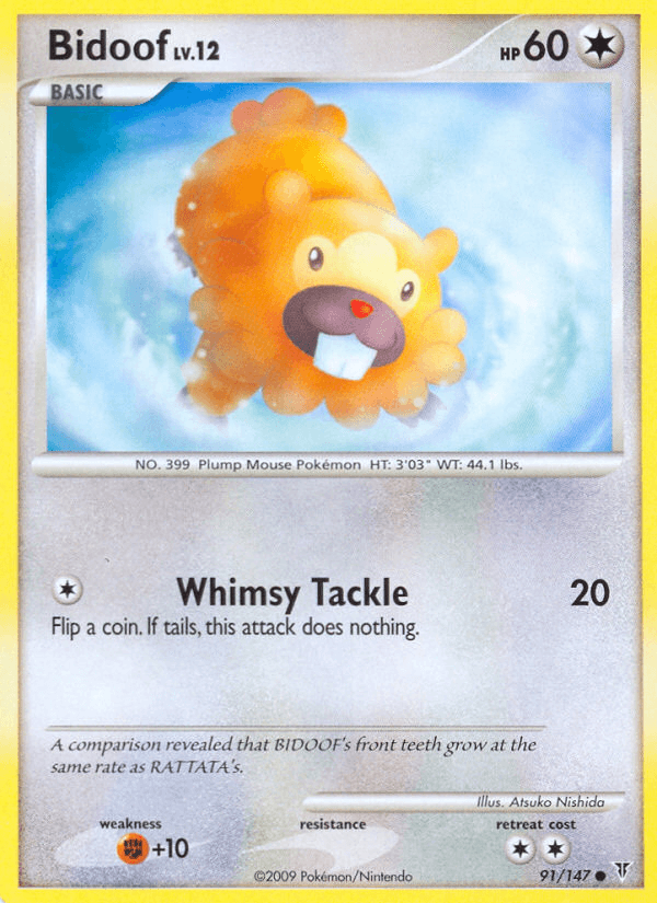 Bidoof (91/147) [Platinum: Supreme Victors] (Online Only)