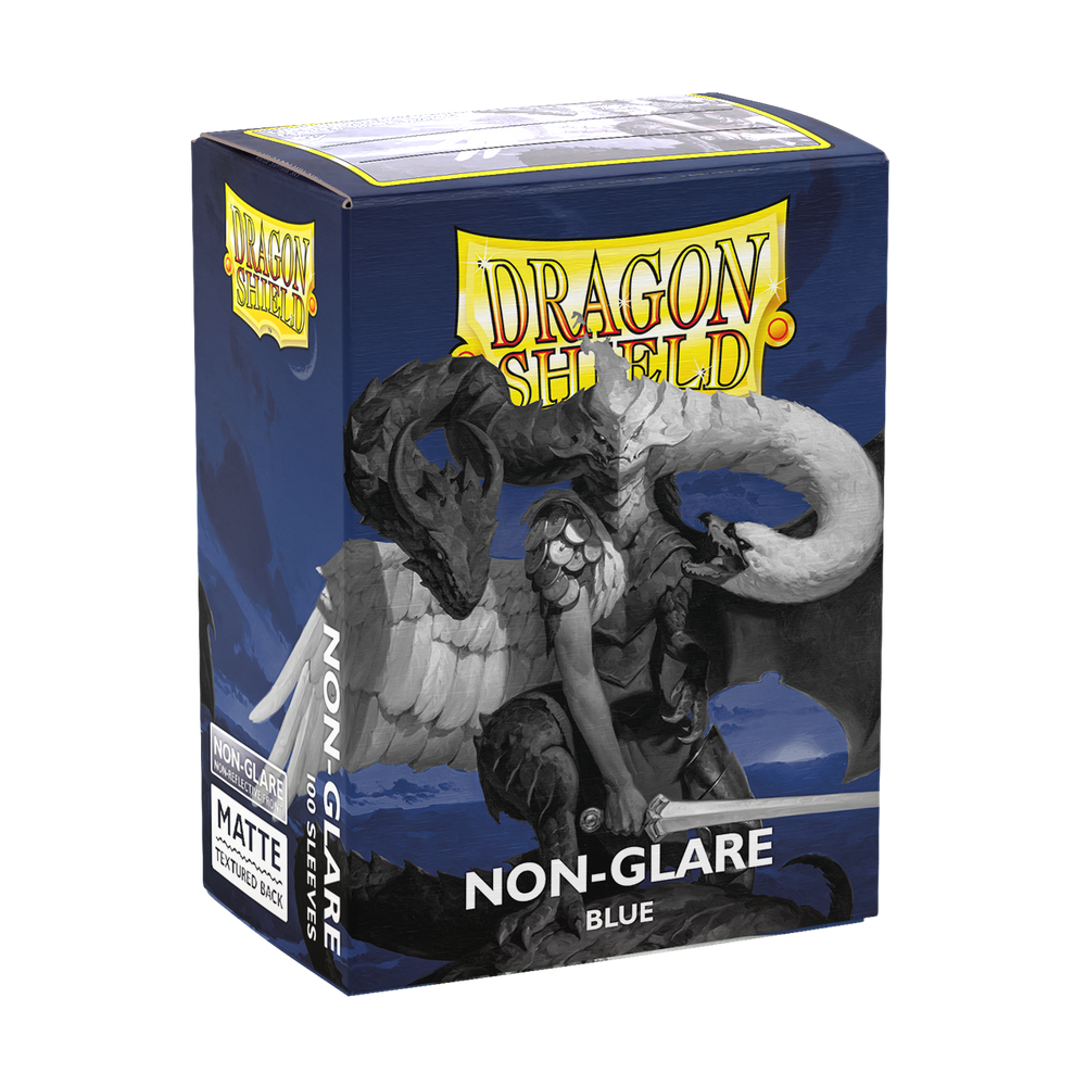 Dragon Shield Non-Glare Matte Blue Sleeves (100-Pack) (ONLINE ORDER ONLY)