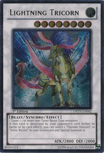 Lightning Tricorn [DREV-EN042] Ultimate Rare (ONLINE ORDER ONLY)