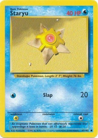 Staryu (65/102) [Base Set Unlimited] (Online Only)