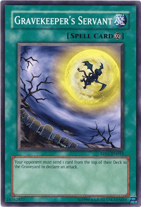 Gravekeeper's Servant [RP01-EN055] Common (ONLINE ORDER ONLY)
