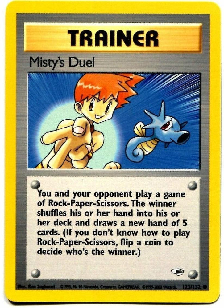 Misty's Duel (123/132) [Gym Heroes Unlimited] (Online Only)