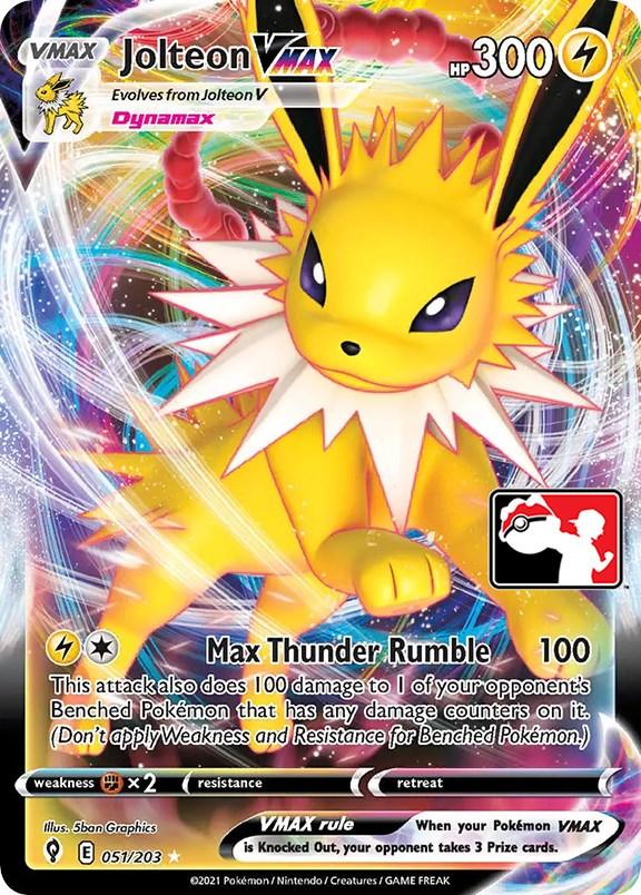 Jolteon VMAX (051/203) [Prize Pack Series One] (Online Only)