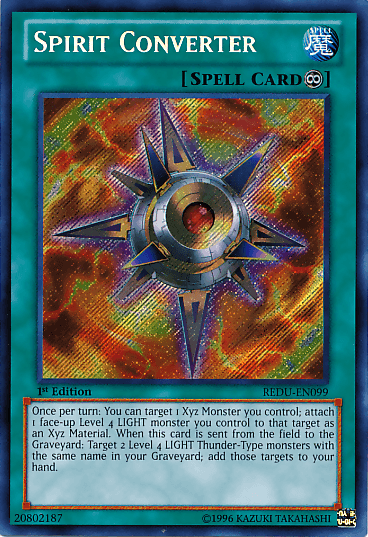 Spirit Converter [REDU-EN099] Secret Rare (ONLINE ORDER ONLY)