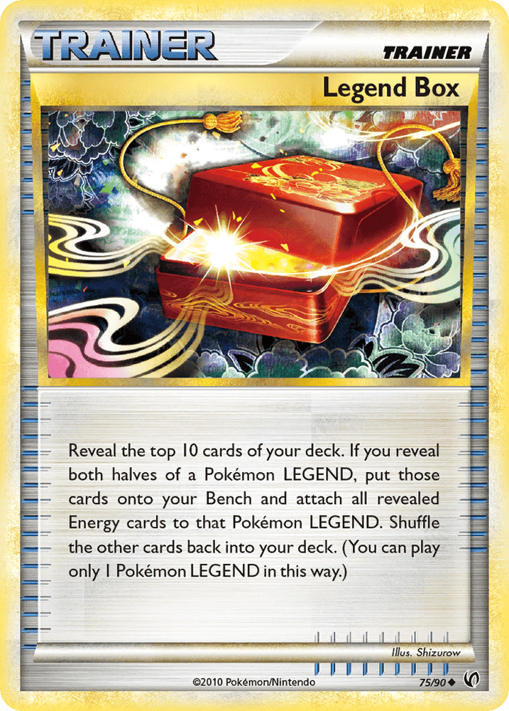 Legend Box (75/90) [HeartGold & SoulSilver: Undaunted] (Online Only)