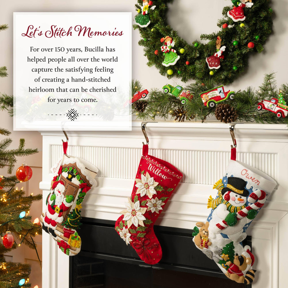 Bucilla Cats in Ugly Sweaters Felt Ornament Kit – Set of 6 Christmas Cat Ornaments (ONLINE ORDER ONLY)