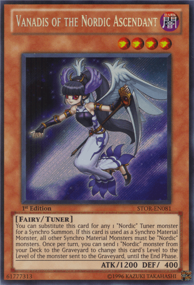 Vanadis of the Nordic Ascendant [STOR-EN081] Secret Rare (ONLINE ORDER ONLY)