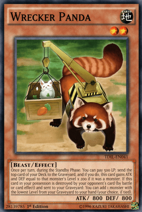 Wrecker Panda [TDIL-EN041] Common (ONLINE ORDER ONLY)