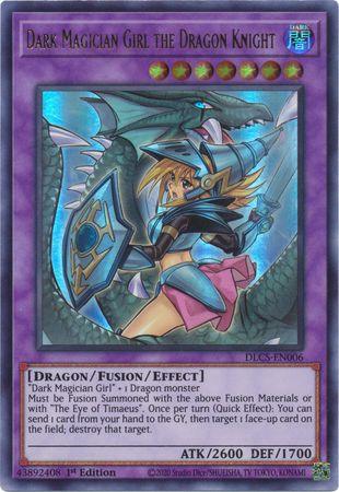 Dark Magician Girl the Dragon Knight (Alternate Art) (Purple) [DLCS-EN006] Ultra Rare (ONLINE ORDER ONLY)