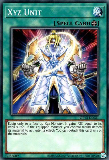 Xyz Unit [OP13-EN021] Common (ONLINE ORDER ONLY)