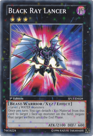 Black Ray Lancer [SP13-EN029] Starfoil Rare (ONLINE ORDER ONLY)