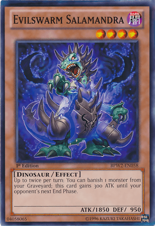 Evilswarm Salamandra [BPW2-EN058] Common (ONLINE ORDER ONLY)
