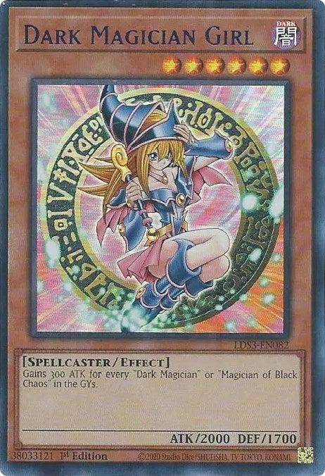 Dark Magician Girl (Blue) [LDS3-EN082] Ultra Rare (ONLINE ORDER ONLY)
