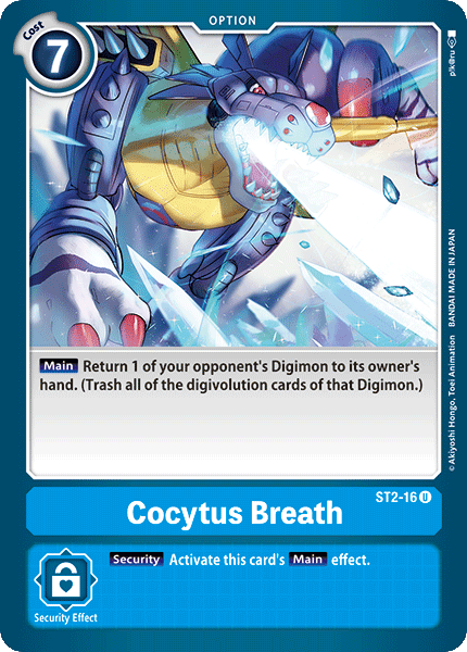 Cocytus Breath [ST2-16] [Starter Deck: Cocytus Blue] (ONLINE ORDER ONLY)