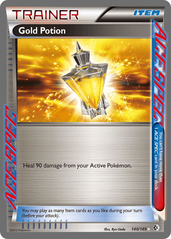 Gold Potion (140/149) [Black & White: Boundaries Crossed] (Online Only)