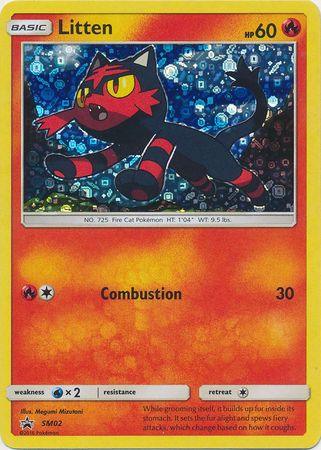 Litten (SM02) (General Mills Promo) [Sun & Moon: Black Star Promos] (Online Only)