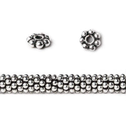 5mm Daisy Spacer Beads 8 inch 128 pieces (ONLINE ORDER ONLY)