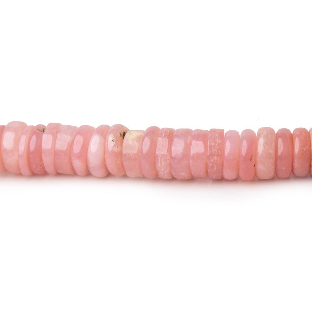 5mm Ombré Pink Peruvian Opal Plain Heishi Beads 18 inch 300 pieces (ONLINE ORDER ONLY)