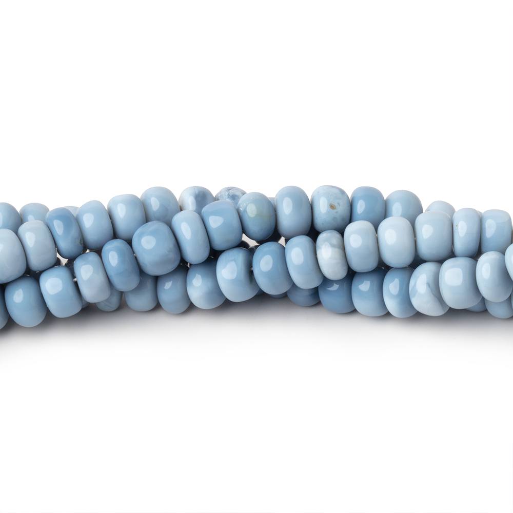 5mm Owyhee Denim Blue Opal Plain Rondelle 16 inch 128 Beads (ONLINE ORDER ONLY)