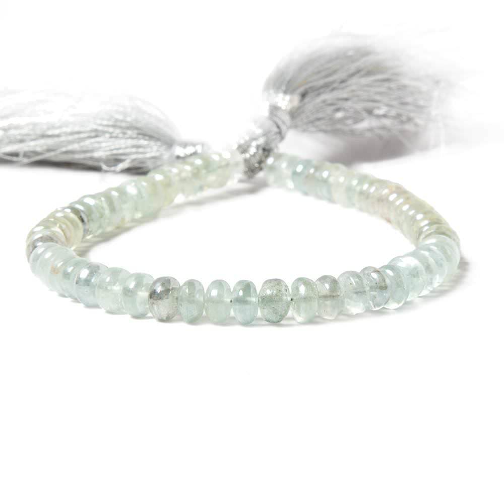 6mm Silver Mystic Multi Beryl plain rondelles 8 inch 56 beads (ONLINE ORDER ONLY)
