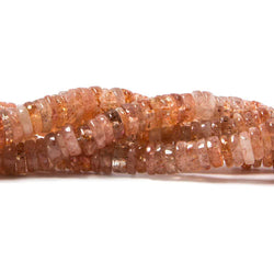 5mm Sunstone Heshi Beads 14 inch 220 pieces (ONLINE ORDER ONLY)